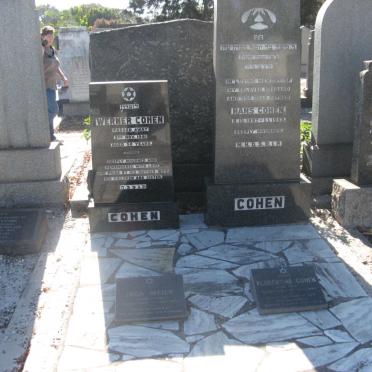 COHEN Hans 1897-1953 :: COHEN Werner -1981 :: MEIER Inga nee COHEN -19?5 :: COHEN Florentine nee ? -1992