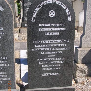 CHAIT Chassa Freda -1960