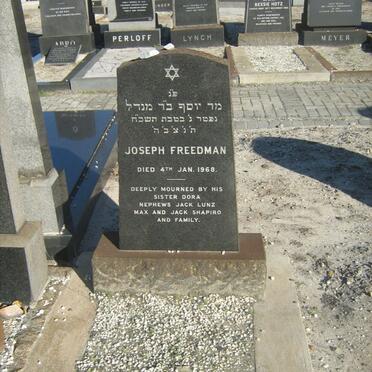 FREEDMAN Joseph -1968
