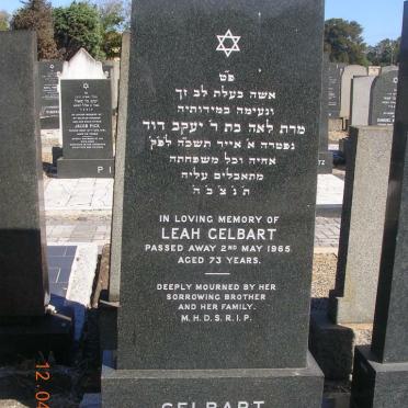 GELBART Leah -1965