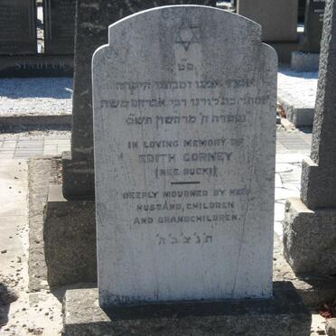 GORNEY Edith nee BUCKI