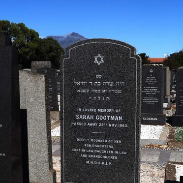 GOOTMAN Sarah -1960