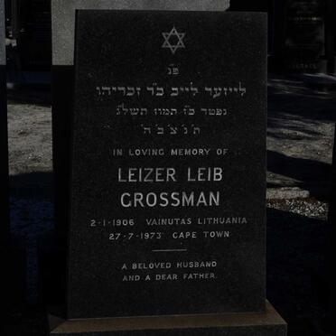 GROSSMAN Leizer Leib -1906-1973