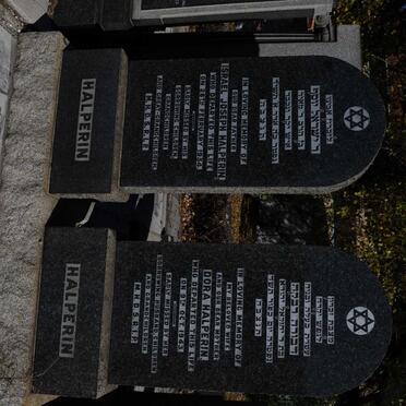 HALPERIN Israel Joseph -1954 &amp; Dora -1943