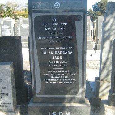 ISON Lilian Barbara -1961