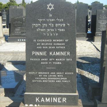KAMINER Pinnie -1972