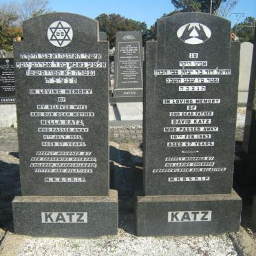 KATZ David -1963 &amp; Nella -1955