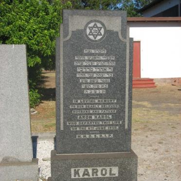 KAROL Aron -1950