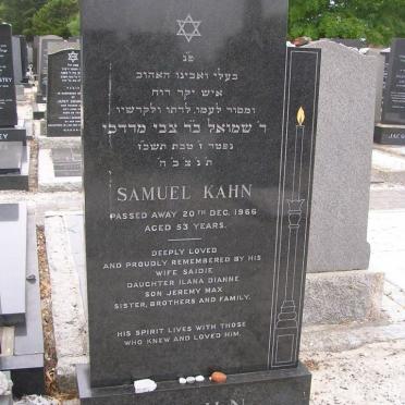 KAHN Samuel -1966