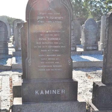 KAMINER Rosie -1950