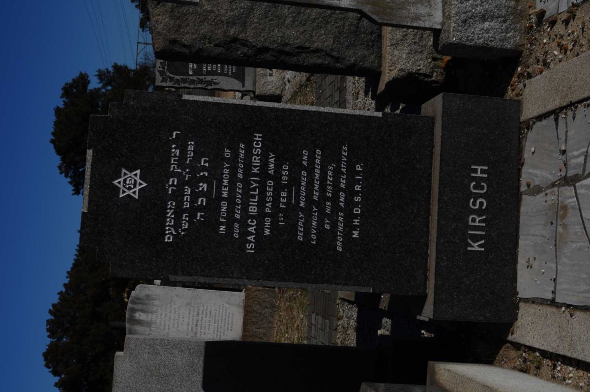 KIRSCH Isaac -1950