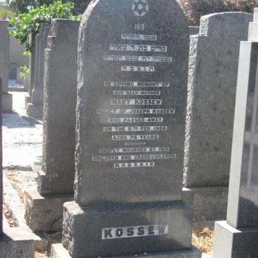 KOSSEW Mary -1958
