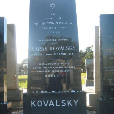 KOVALSKY Sarah -1974