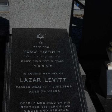 LEVITT Lazar -1969