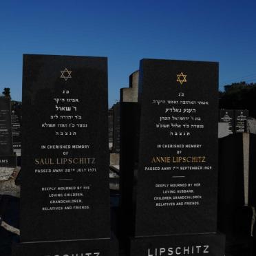 LIPSCHITZ Saul -1971 &amp; Annie -1969