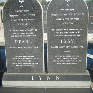 LYNN Issy -1973 &amp; Pearl -1984