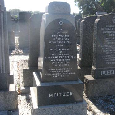 MELTZER Sarah Bessie -1950
