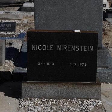NIRENSTEIN Nicole 1970-1973