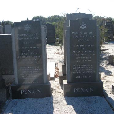 PENKIN Abraham -1954 &amp; Lena -1991