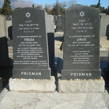 PRISMAN David -1963 &amp; Freda -1990