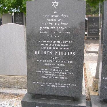 PHILLIPS Reuben -1969 &amp; Judith -1992