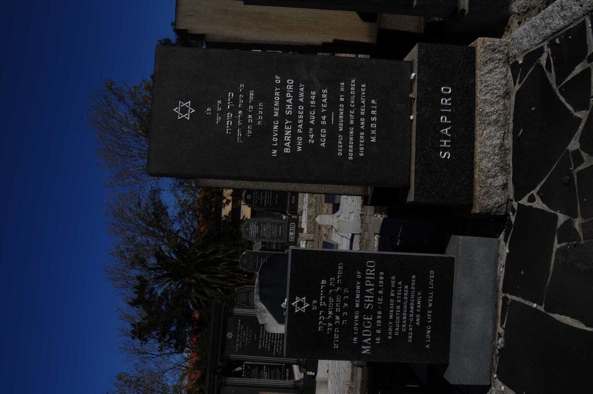 SHAPIRO Barney -1946 & Madge 1898-1999