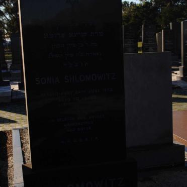 SHLOMOWITZ Sonia -1973