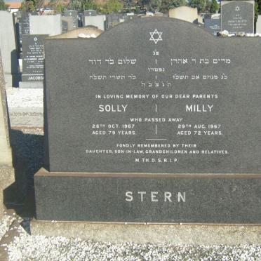 STERN Solly -1967 &amp; Milly -1967