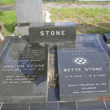 STONE Joseph -1973 &amp; Betté 1906-1988