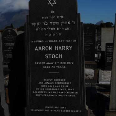 STOCH Aaron Harry -1970