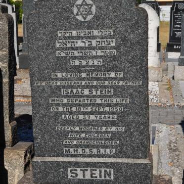 STEIN Isaac -1950