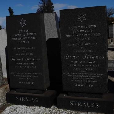 STRAUSS Samuel -1968 &amp; Dina -1956