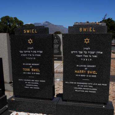 SWIEL Harry 1895-1963 &amp; Tess 1910-1982