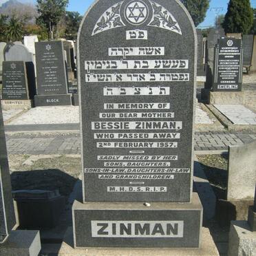 ZINMAN Bessie -1957
