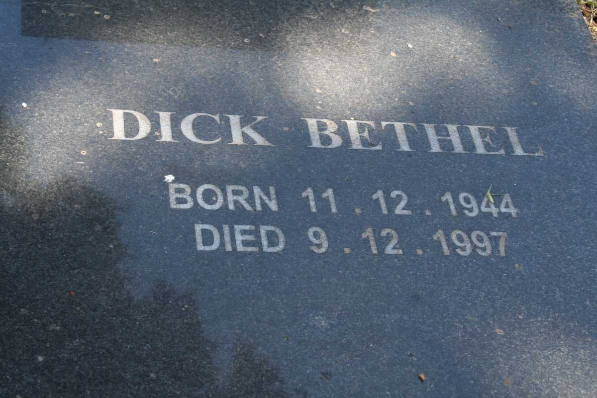 BETHEL Dick 1944-1997