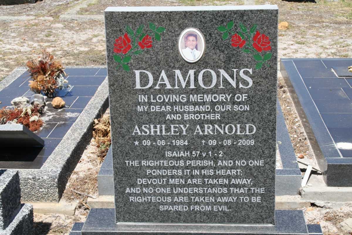 DAMONS Ashley Arnold 1984-2009