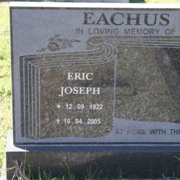 EACHUS Eric Joseph 1922-2005