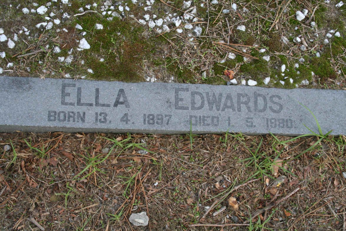 EDWARDS Ella 1897-1980