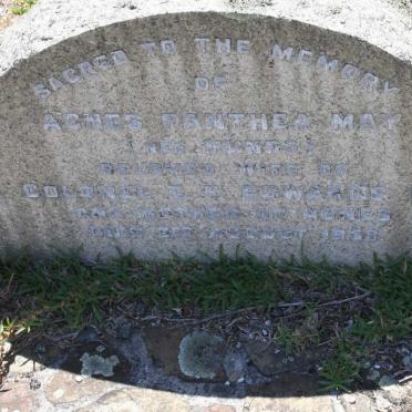 EDWARDS Agnes Panthea May nee MUNRO -1958