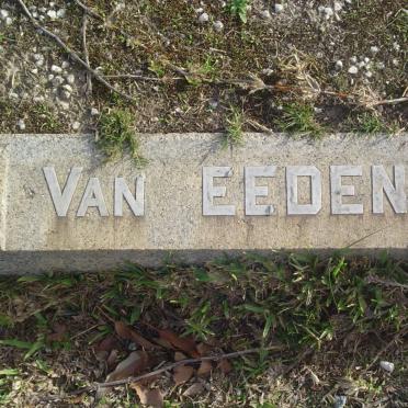 EEDEN Pieter Hermanus, van 1888-1966 &amp; Susanna Salavina 1901-1989 