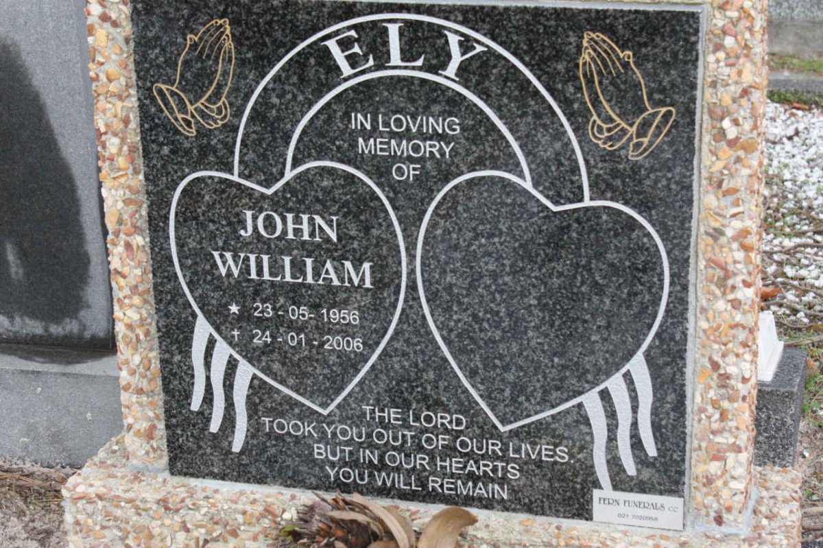 ELY John William 1956-2006