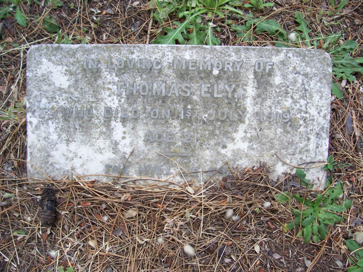 ELY Thomas -1919