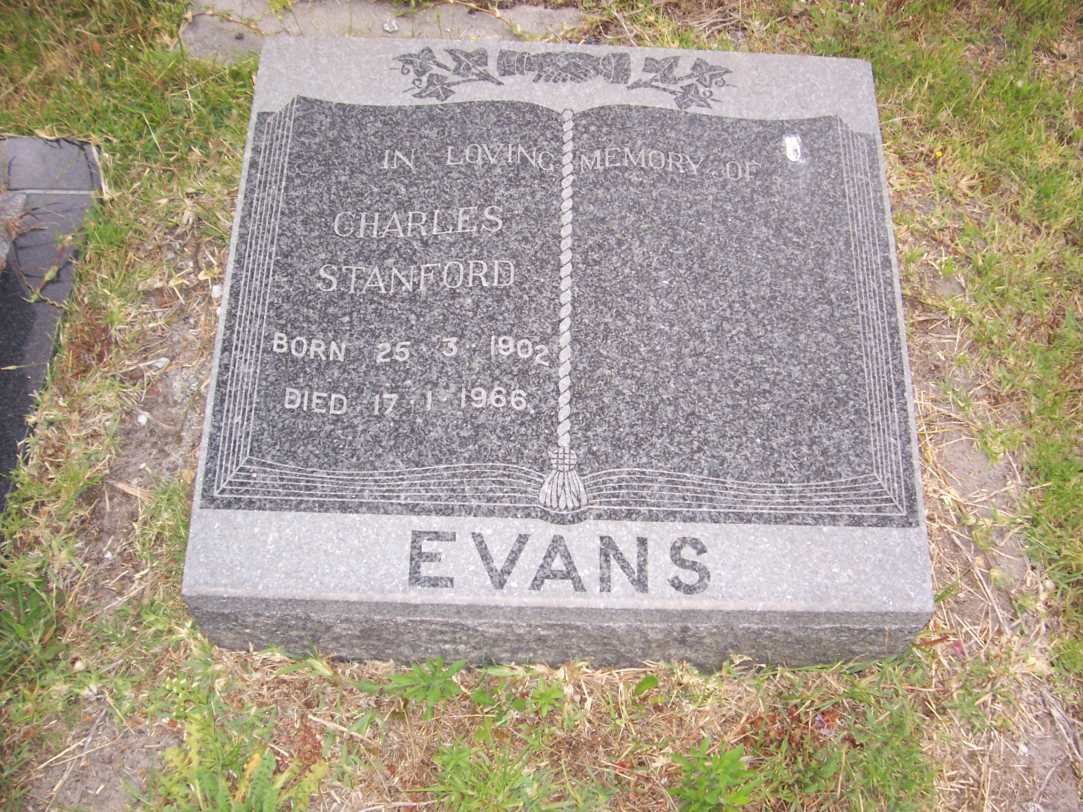 EVANS Charles Stanford 1902-1966