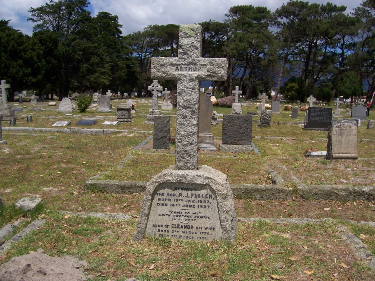 FULLER Arthur J. 1857-1927 &amp; Eleanor 1876-1931