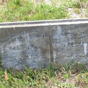 JACOBS Marthinas ? :: JACOBS Fredrick ?