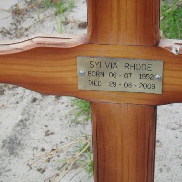 RHODE Sylvia 1952-2009