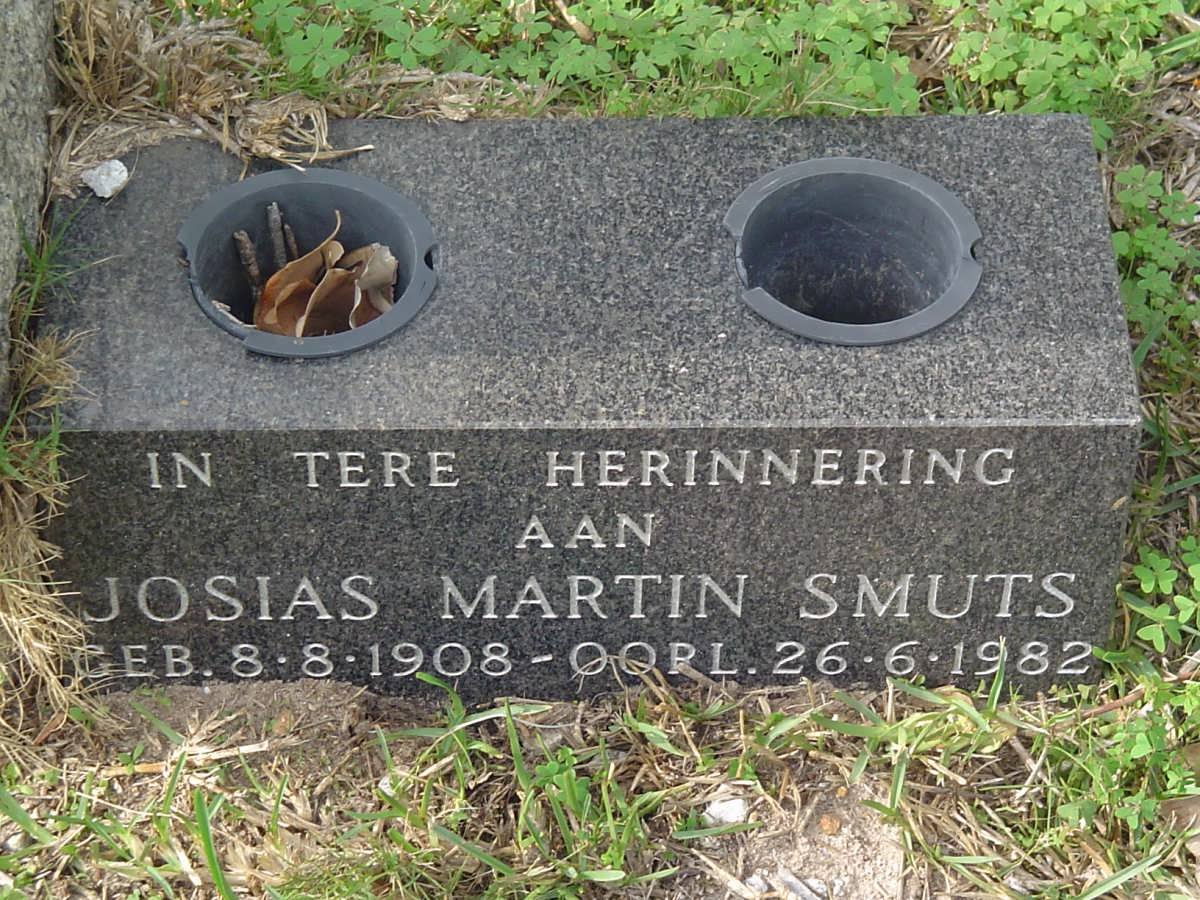 SMUTS Josias Martin 1908-1982