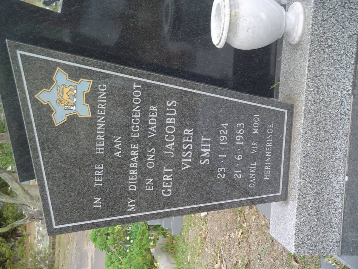 SMIT Gert Jacobus Visser 1924-1983