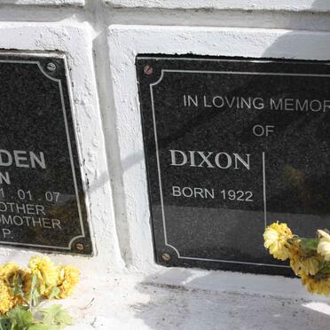DIXON 1922-