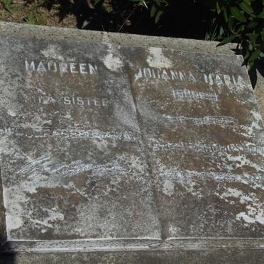 ? Johanna Maria nee HONEY -1971 :: ? Maureen